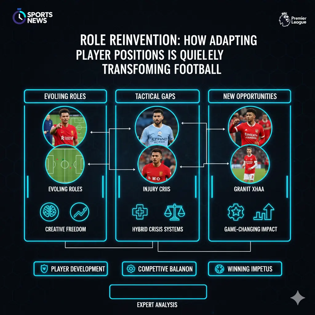การปรับบทบาทผู้เล่นกำลังเปลี่ยนภาพรวมฟุตบอลยุคใหม่