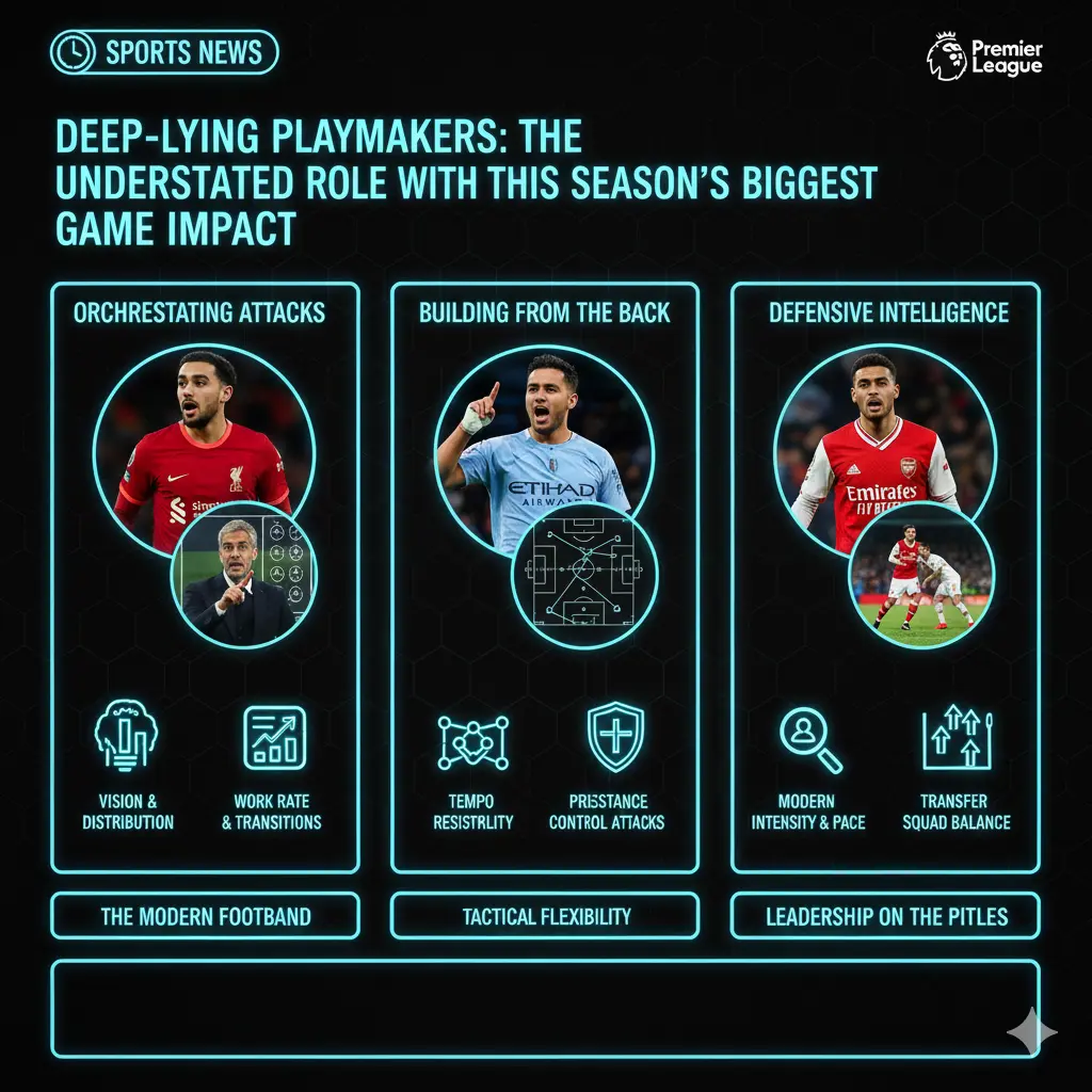ความสำคัญของ Deep-Lying Playmaker ทำไมหลายทีมต้องหา