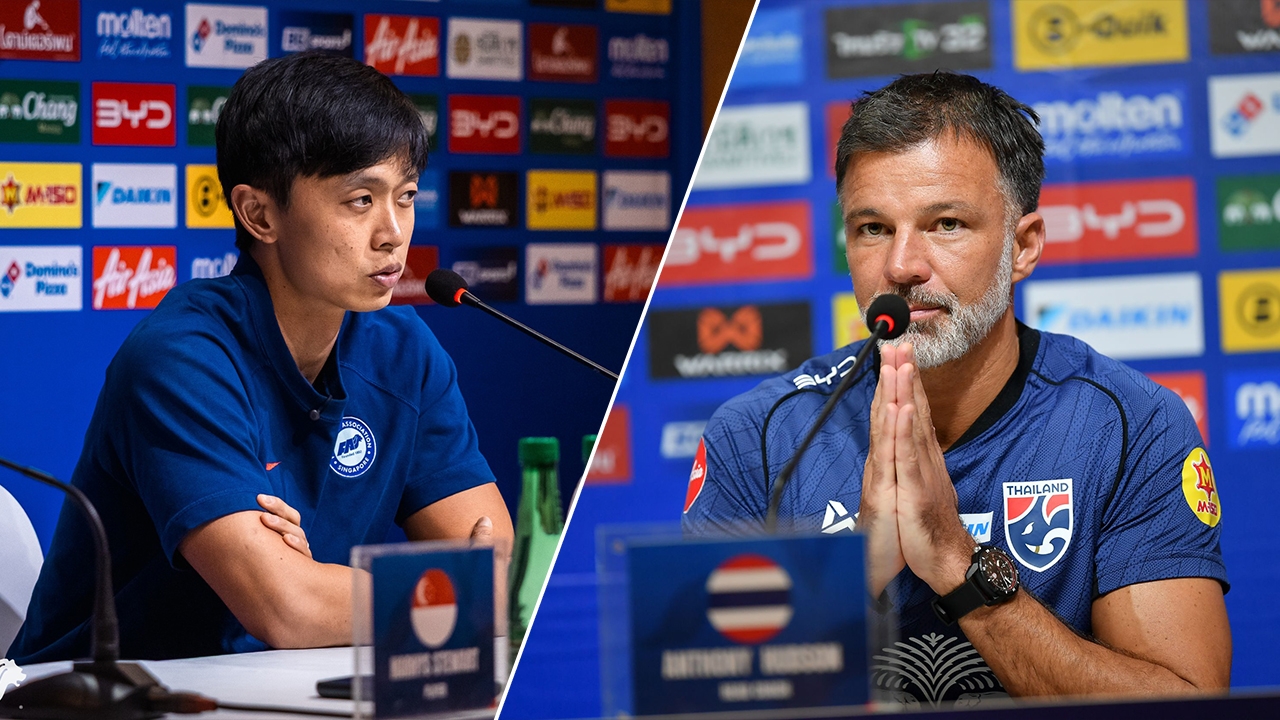 ฮัดสันระวังไว้! “กุนซือสิงคโปร์” ปล่อยวาทะเด็ดใส่ทีมชาติไทย ก่อนดวลเดือดศึกฟีฟ่าเดย์