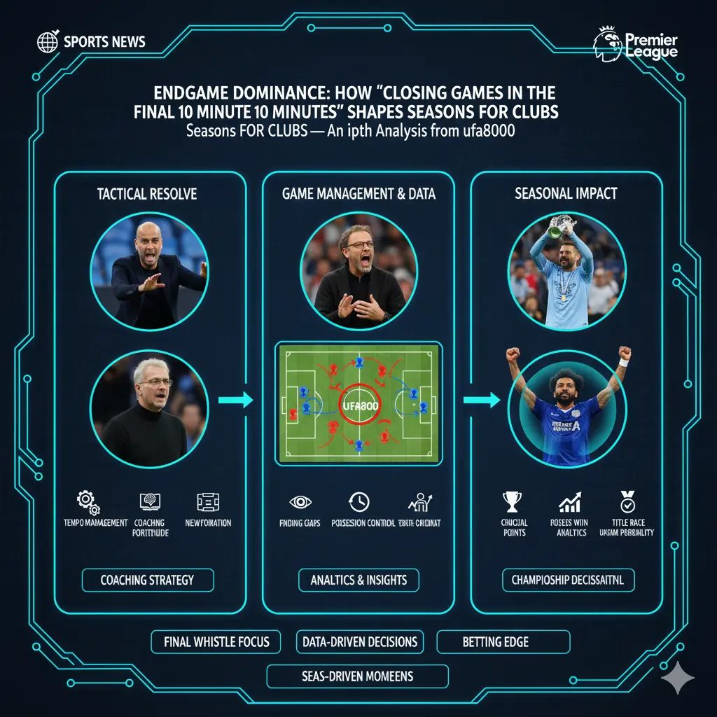 ข่าวกีฬา ทำไมช่วง 10 นาทีสุดท้ายถึงตัดสินซีซั่น วิเคราะห์แท็คติก