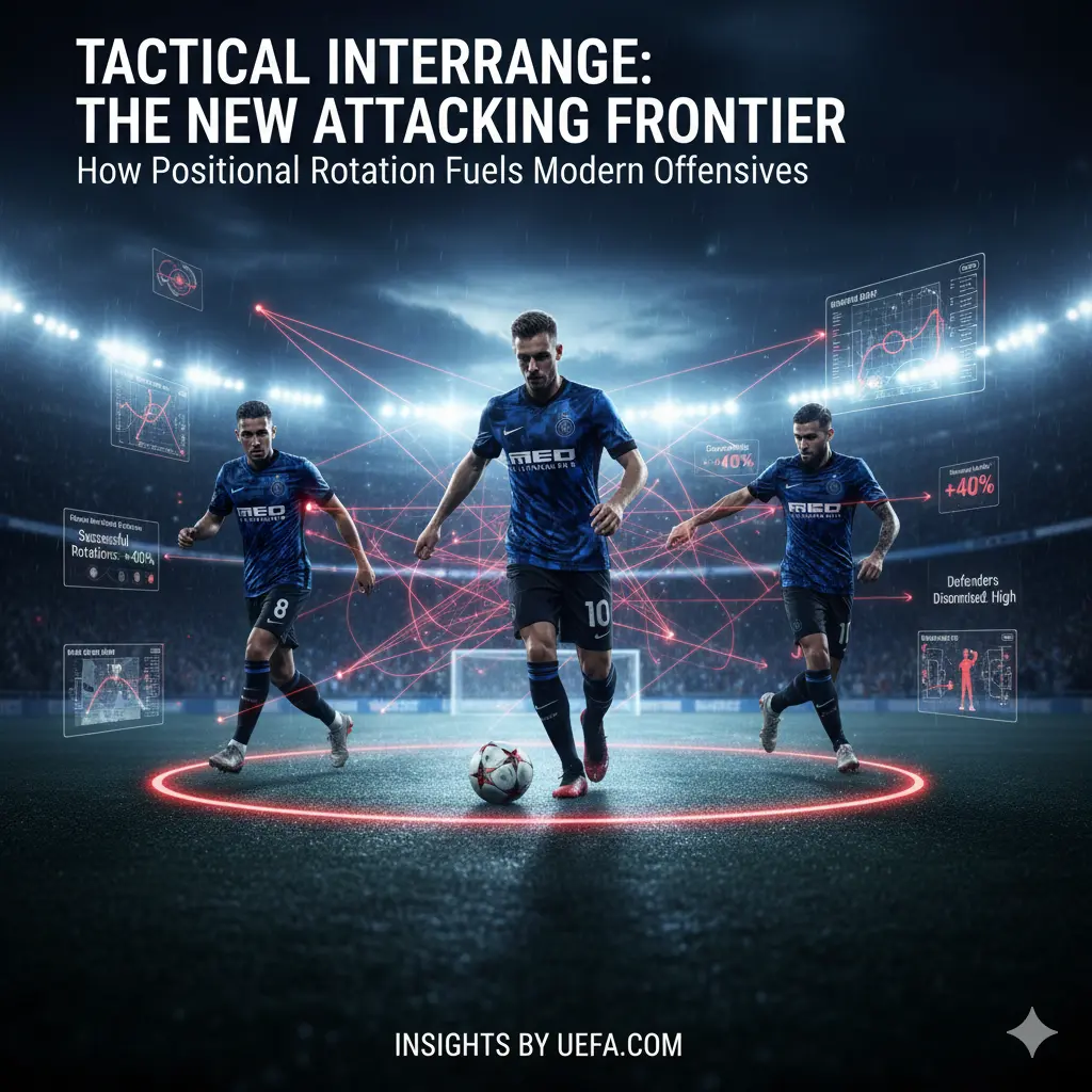 กลยุทธ์สลับตำแหน่งนักเตะและผลต่อเกมรุกยุคใหม่